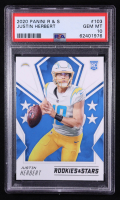 Justin Herbert 2020 Rookies and Stars #103 RC (PSA 10) at PristineAuction.com
