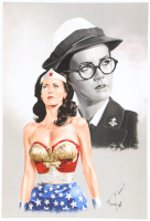 "Wonder Woman" DC Comics 13x19 Lithograph by Tony Santiago (PA) at PristineAuction.com