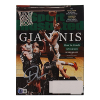Giannis Antetokounmpo Signed 2019 Sports Illustrated Magazine (Beckett) at PristineAuction.com
