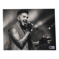 Adam Lambert Signed 8x10 Photo (Beckett) at PristineAuction.com