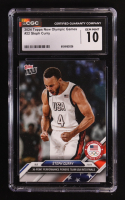 Steph Curry 2024 Topps Now Olympic Games #2 (CGC 10) at PristineAuction.com