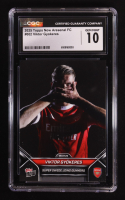 Viktor Gyokeres 2025-26 Arsenal Topps Now #002 (CGC 10) at PristineAuction.com