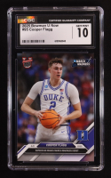 Cooper Flagg 2025 Bowman University Now #95 RC (CGC 10) at PristineAuction.com