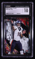 Bo Nix 2024 Finest #163 RC (CGC 10) at PristineAuction.com
