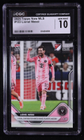 Lionel Messi 2025 Topps Now MLS #133 (CGC 10) at PristineAuction.com