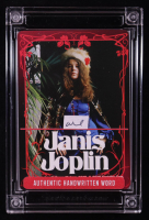 Janis Joplin 2025 "A Word From" SportsCards.com 2025 Authentic Handwritten Word Relic #JOPLIN at PristineAuction.com