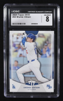 Shohei Ohtani 2024 Topps 50/50 Ohtani #32 (CGC 8) at PristineAuction.com
