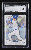 Shohei Ohtani 2024 Topps 50/50 Ohtani #32 (CGC 8) at PristineAuction.com