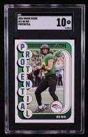 Bo Nix 2024 Panini Score Protential #11 RC (SGC 10) at PristineAuction.com