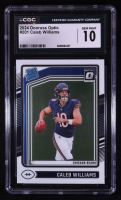 Caleb Williams 2024 Donruss Optic #201 RC (CGC 10) at PristineAuction.com