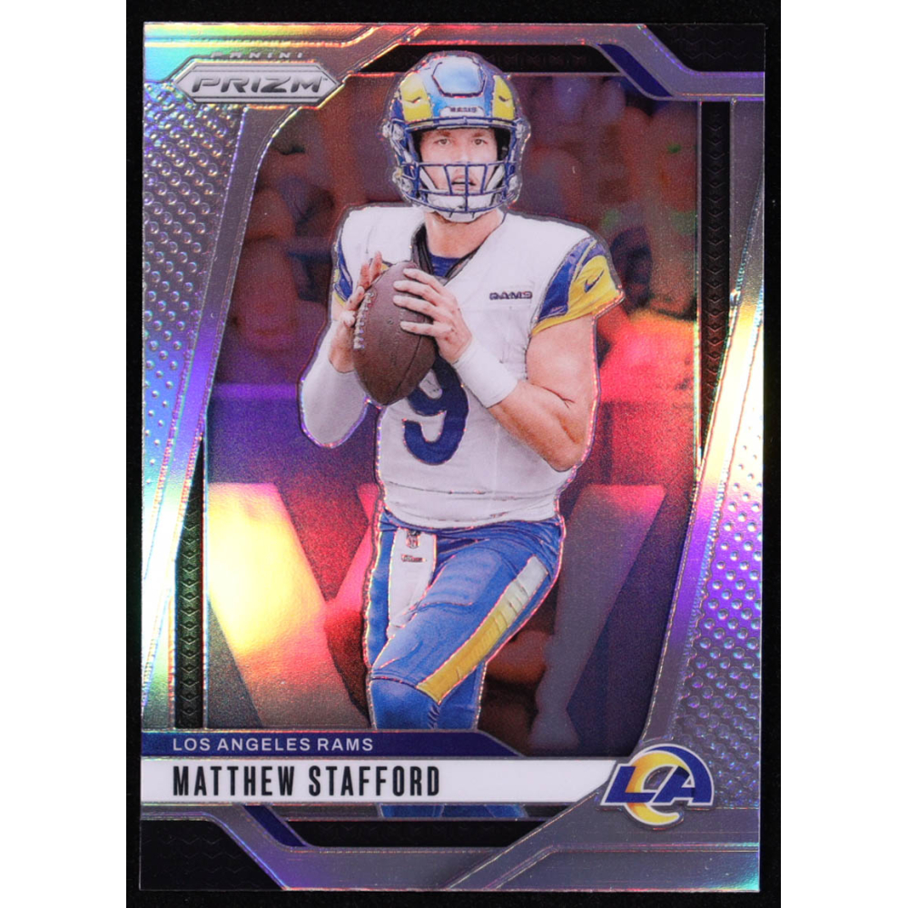 Matthew Stafford 2024 Panini Prizm Prizms Silver #166 at PristineAuction.com