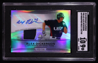 Alex Dickerson 2010 Bowman Platinum Multi-Color Relic Patch Auto #PAR-AD RC #143/740 (SGC 9 | Autograph Graded SGC 10) at PristineAuction.com