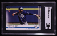 Fernando Tatis Jr. 2019 Topps Series 2 #410 RC (SGC 10) at PristineAuction.com