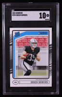 Brock Bowers 2024 Panini Donruss RR #394 RC (SGC 10) at PristineAuction.com