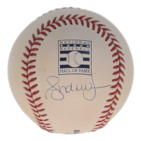 Andruw Jones Signed OML Hall of Fame Logo Baseball (JSA) at PristineAuction.com