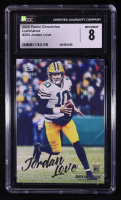 Jordan Love 2020 Panini Luminance #204 RC (CGC 8) at PristineAuction.com
