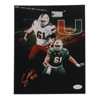 Francis Mauigoa Signed Miami Hurricanes 8x10 Photo (JSA) at PristineAuction.com