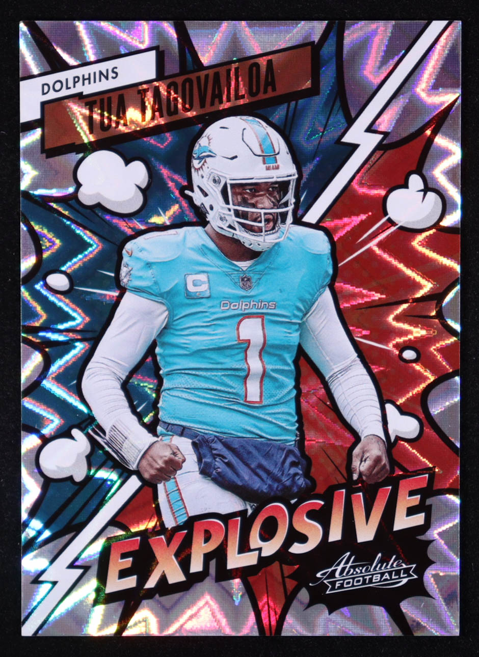 Tua Tagovailoa 2023 Absolute Explosive #8 at PristineAuction.com Tua Tagovailoa 2023 Absolute Explosive #8 at PristineAuction.com