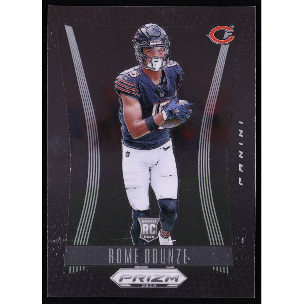 Rome Odunze 2024 Panini Prizm Deca #53 RC at PristineAuction.com