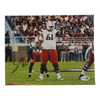 Francis Mauigoa Signed Miami Hurricanes 8x10 Photo (JSA) at PristineAuction.com