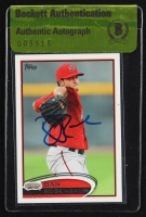 Dan Ronsebaum Signed 2012 Topps Pro Debut #143 RC (Beckett) at PristineAuction.com