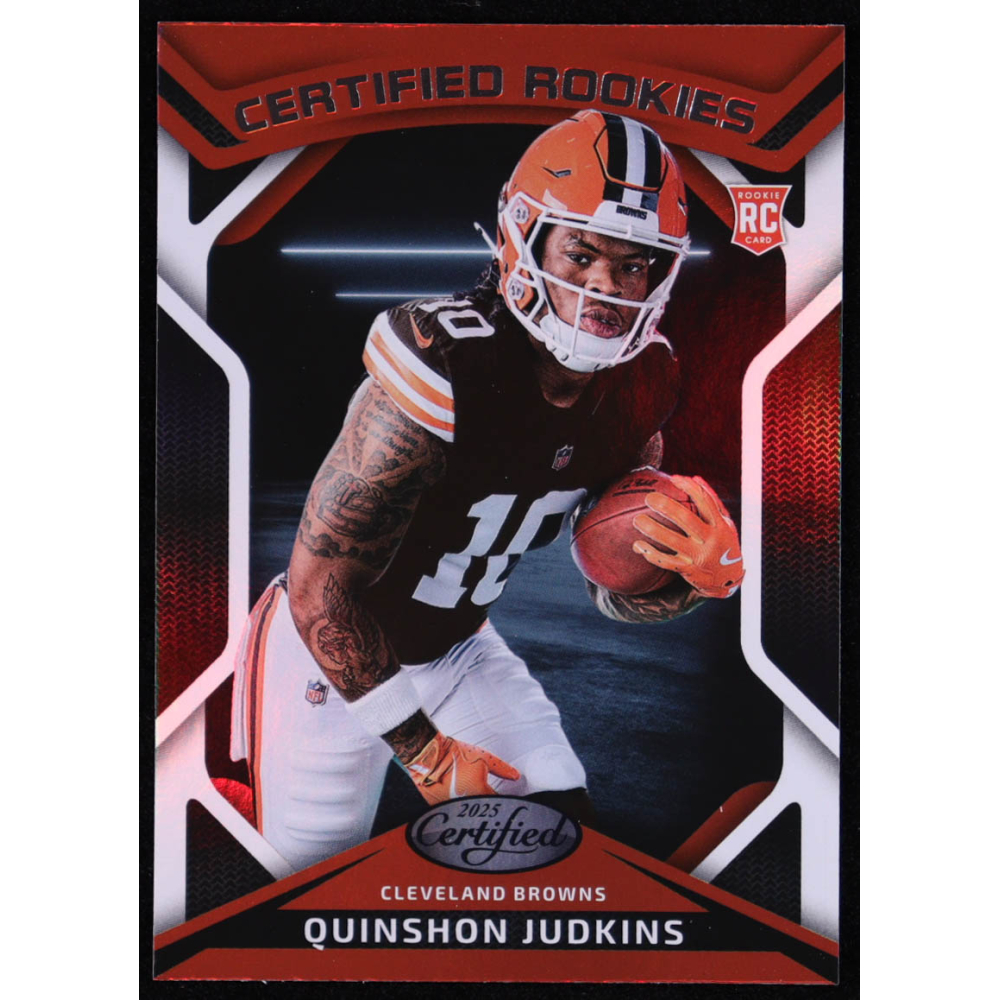 Quinshon Judkins 2025 Certified Certified Rookies #11 RC at PristineAuction.com