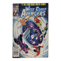 1984 "West Coast Avengers" Issue #3 Marvel Comic Book at PristineAuction.com