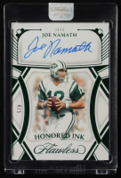 Joe Namath 2024 Flawless Honored Ink Autographs Emerald #HIJNH #4/5 at PristineAuction.com
