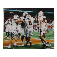 CharMar Brown Signed Miami Hurricanes 8x10 Photo (JSA) at PristineAuction.com