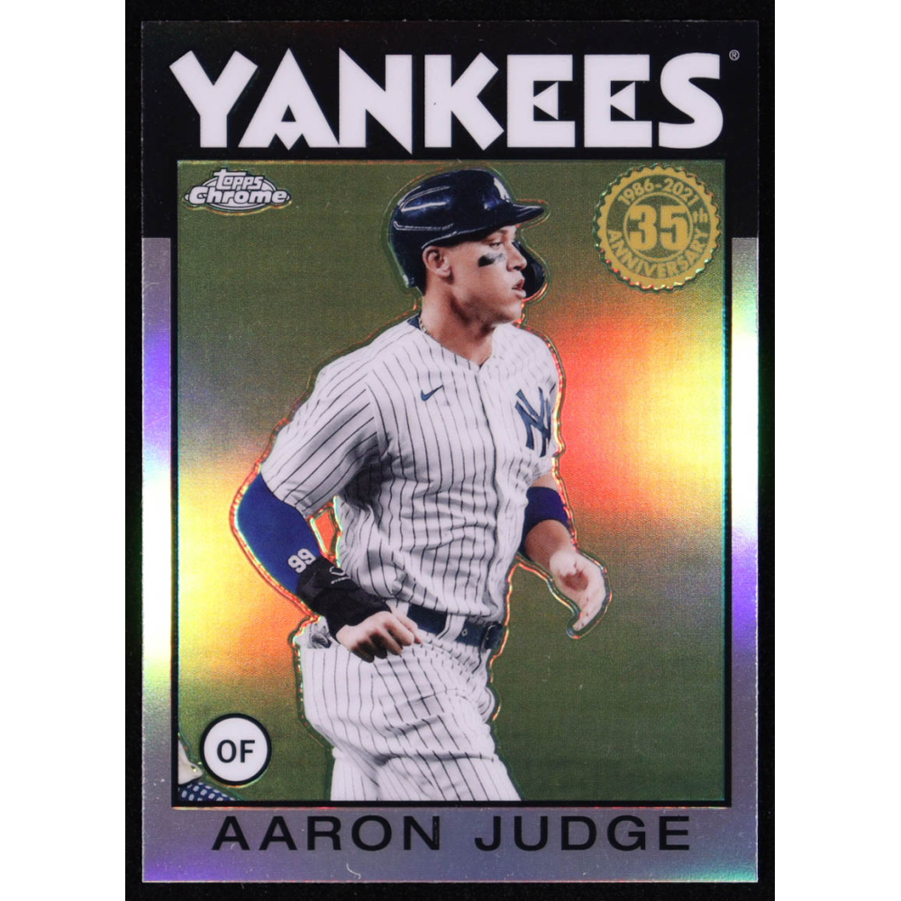 Aaron Judge 2021 Topps Chrome '86 Topps #86BC1 at PristineAuction.com