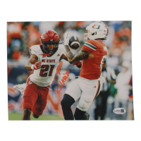 Keelan Marion Signed Miami Hurricanes 8x10 Photo (JSA) at PristineAuction.com