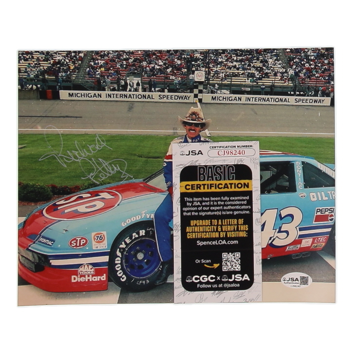 Richard Petty Signed NASCAR 8x10 Photo (JSA) at PristineAuction.com Richard Petty Signed NASCAR 8x10 Photo (JSA) at PristineAuction.com