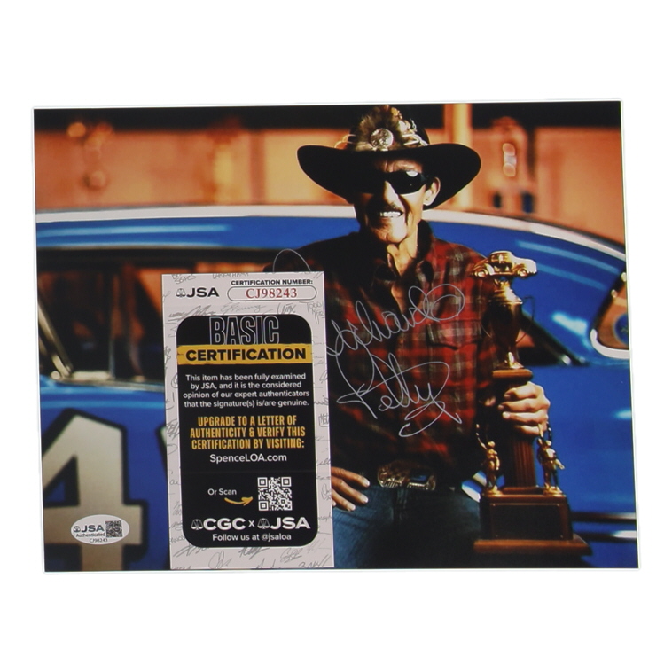 Richard Petty Signed NASCAR 8x10 Photo (JSA) at PristineAuction.com Richard Petty Signed NASCAR 8x10 Photo (JSA) at PristineAuction.com