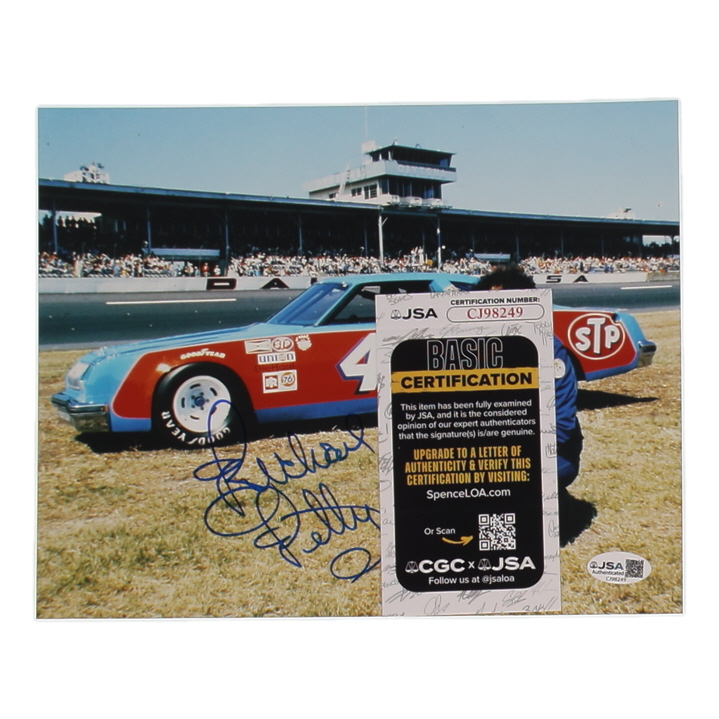 Richard Petty Signed NASCAR 8x10 Photo (JSA) at PristineAuction.com Richard Petty Signed NASCAR 8x10 Photo (JSA) at PristineAuction.com