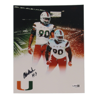 Akheem Mesidor Signed Miami Hurricanes 8x10 Photo (JSA) at PristineAuction.com