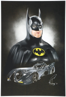 "Batman" DC Comics 13x19 Lithograph by Tony Santiago (PA) at PristineAuction.com