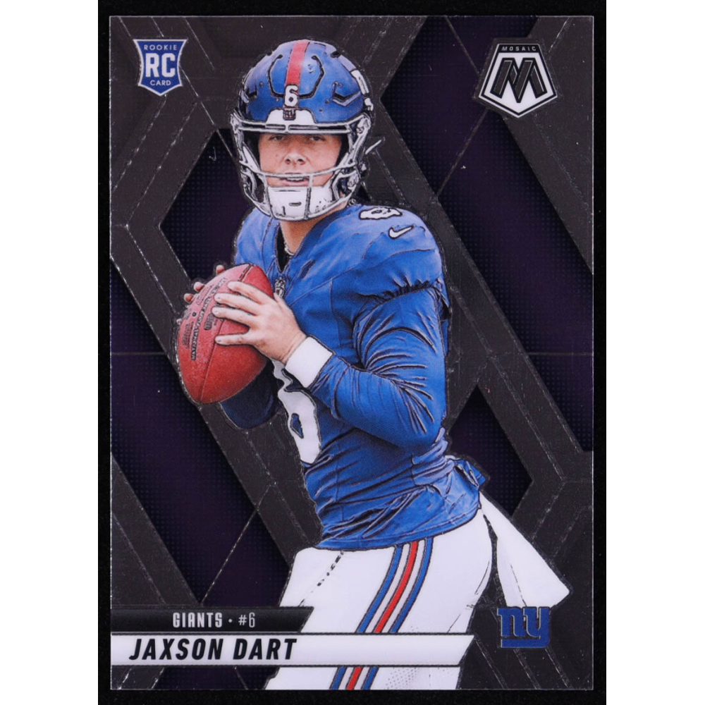 Jaxson Dart 2025 Panini Mosaic #362 RC at PristineAuction.com