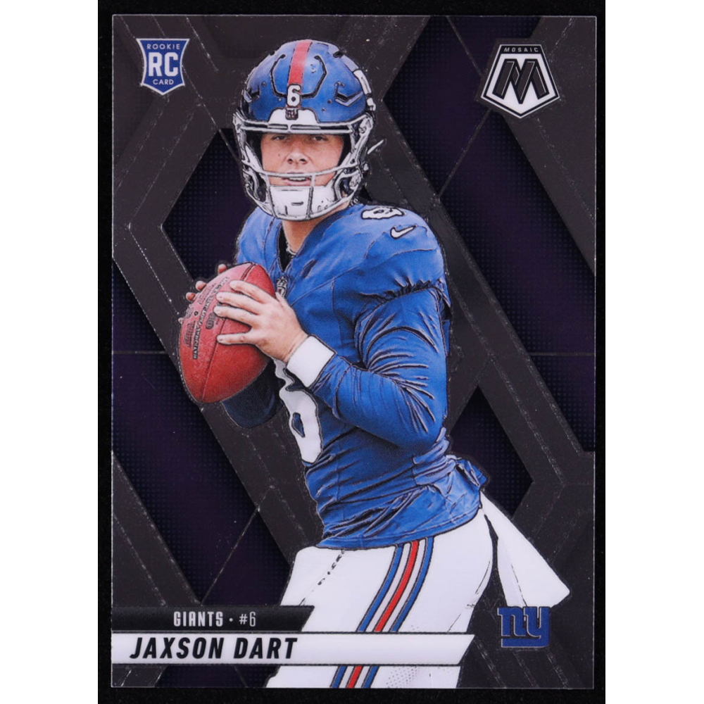 Jaxson Dart 2025 Panini Mosaic #362 RC at PristineAuction.com