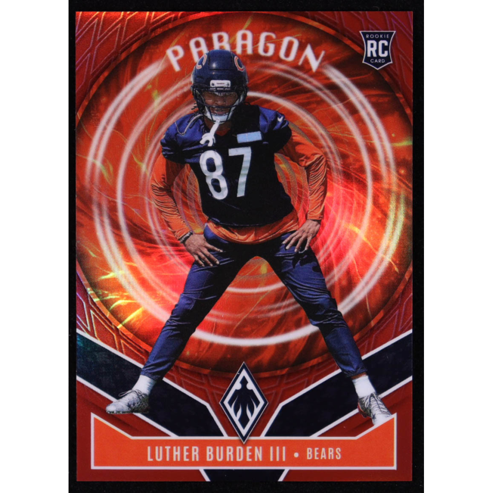 Luther Burden III 2025 Panini Phoenix Paragon Red #15 #162/249 RC at PristineAuction.com
