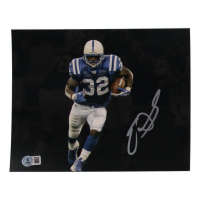 Edgerrin James Signed Colts 8x10 Photo (Beckett) at PristineAuction.com