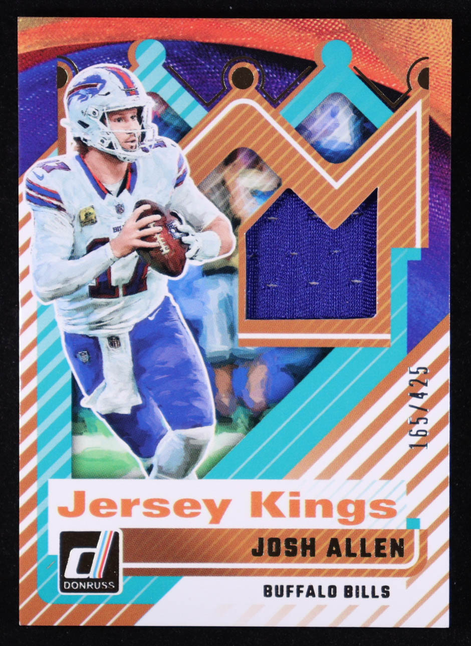 Josh Allen 2025 Donruss Jersey Kings #23 #165/425 at PristineAuction.com Josh Allen 2025 Donruss Jersey Kings #23 #165/425 at PristineAuction.com