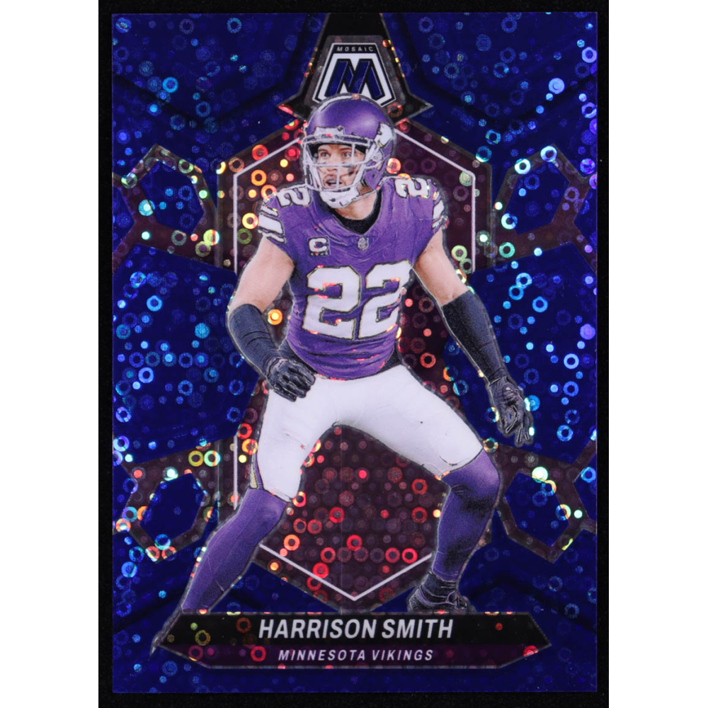 Harrison Smith 2024 Panini Mosaic Mosaic No Huddle Blue #147 #66/75 at PristineAuction.com