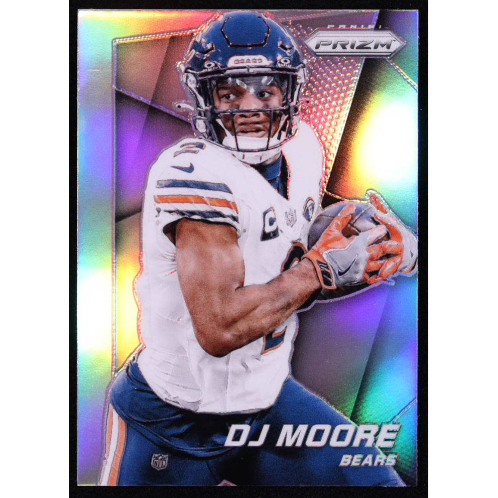 D.J. Moore 2024 Panini Prizm Prizm Flashback Prizms Silver #9 at PristineAuction.com
