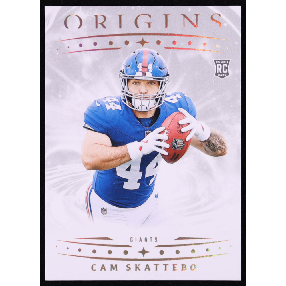 Cam Skattebo 2025 Panini Origins Rookie Variation #123 RC at PristineAuction.com