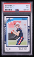 Drake Maye 2024 Donruss #379 RR RC (PSA 9) at PristineAuction.com
