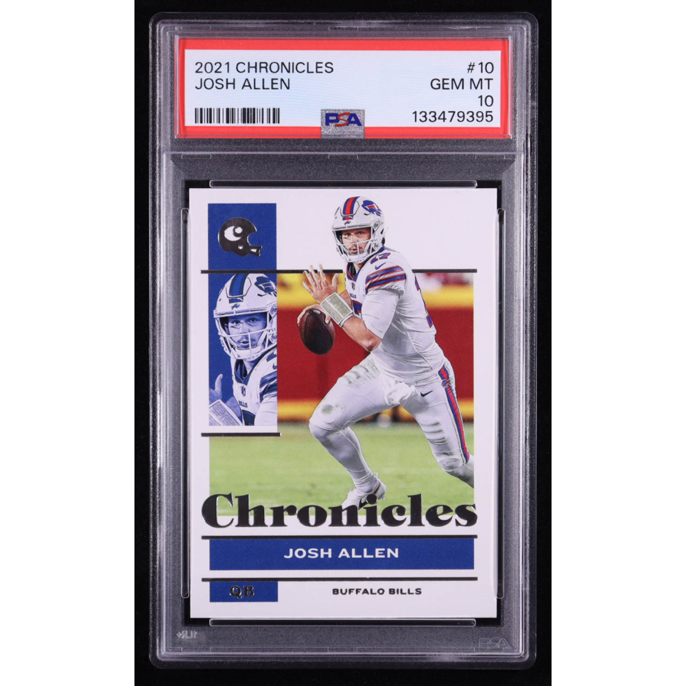 Josh Allen 2021 Panini Chronicles #10 (PSA 10) at PristineAuction.com