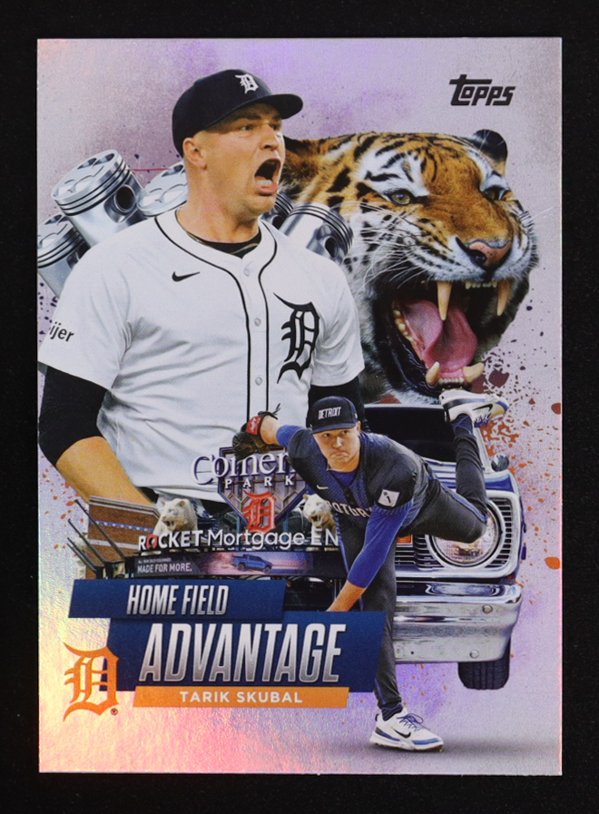 Tarik Skubal 2025 Topps Home Field Advantage #HA46 at PristineAuction.com Tarik Skubal 2025 Topps Home Field Advantage #HA46 at PristineAuction.com
