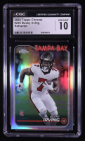 Bucky Irving 2024 Topps Chrome Refractors #226 RC (CGC 10) at PristineAuction.com