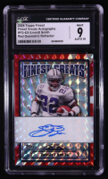 Emmitt Smith 2024 Finest Greats Autographs Red Geometric Refractors #FGES #4/5 (CGC 9) at PristineAuction.com