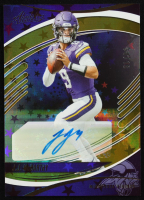 JJ McCarthy 2025 Absolute Signatures Gold Stars #100 #10/10 at PristineAuction.com